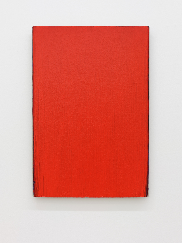 Red Painting #9, 2019 • acrylic on canvas, 92 × 63 cm
