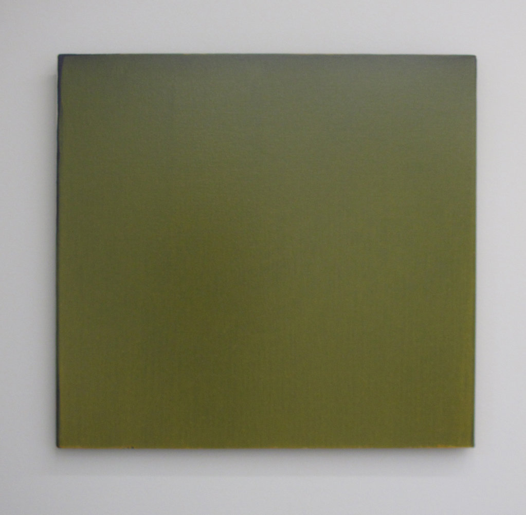 Green Painting, 2014 • acrylic and linen on stretcher, 102 x 109 cm