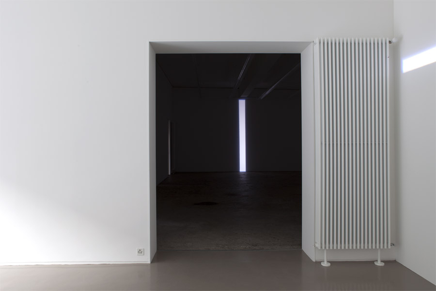 Exhibition view • Michel Verjux, «Respiration», 2011