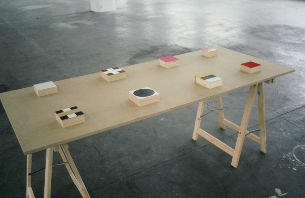  Exhibition view • «Experimental Painting Workshop», 1993
