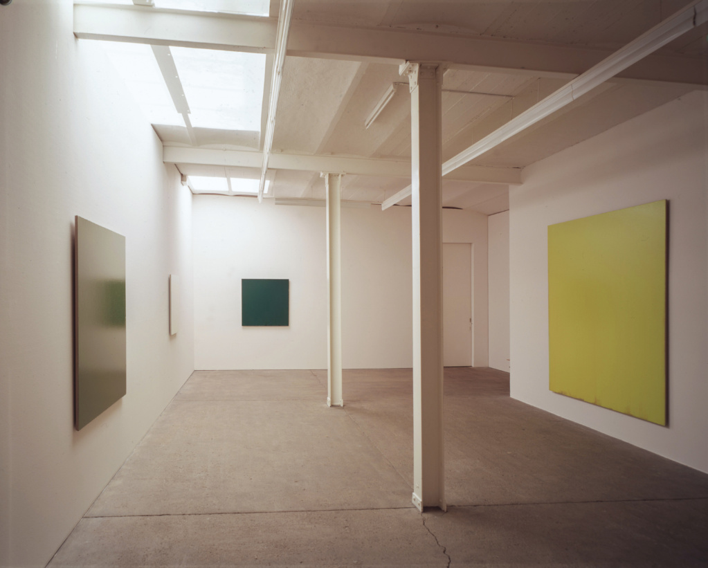  Exhibition view • «Green», 2001