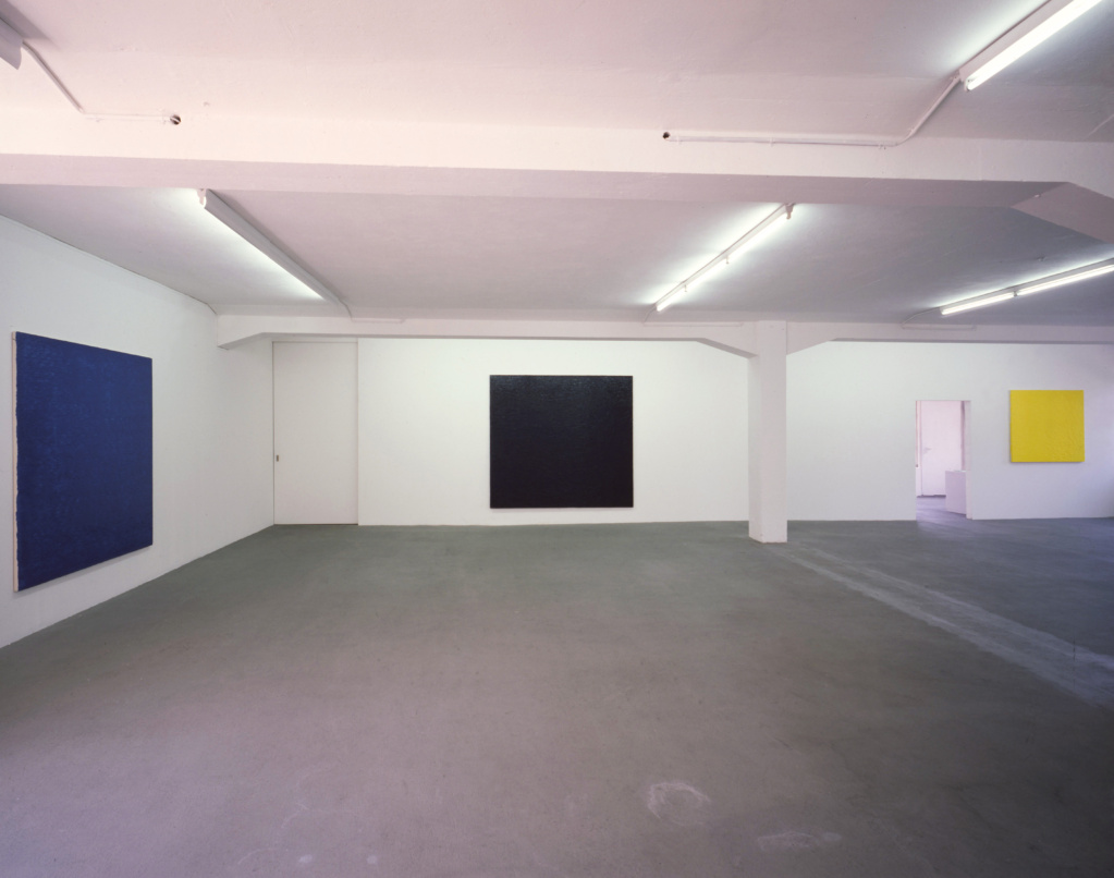  Exhibition view • «Malerei», 1994