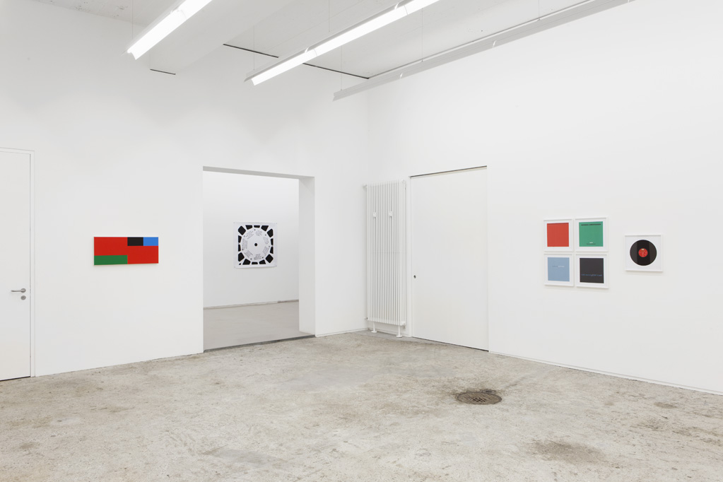 Exhibition view • Francis Baudevin, 2014