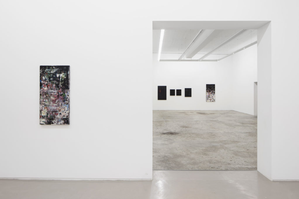 Exhibition view • Günther Wizemann «Nigredo»,  2018