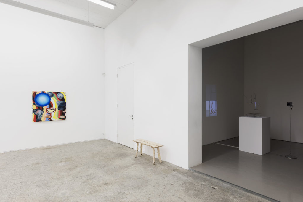 Exhibition view • Dave Bopp & Yves Netzhammer, 2018