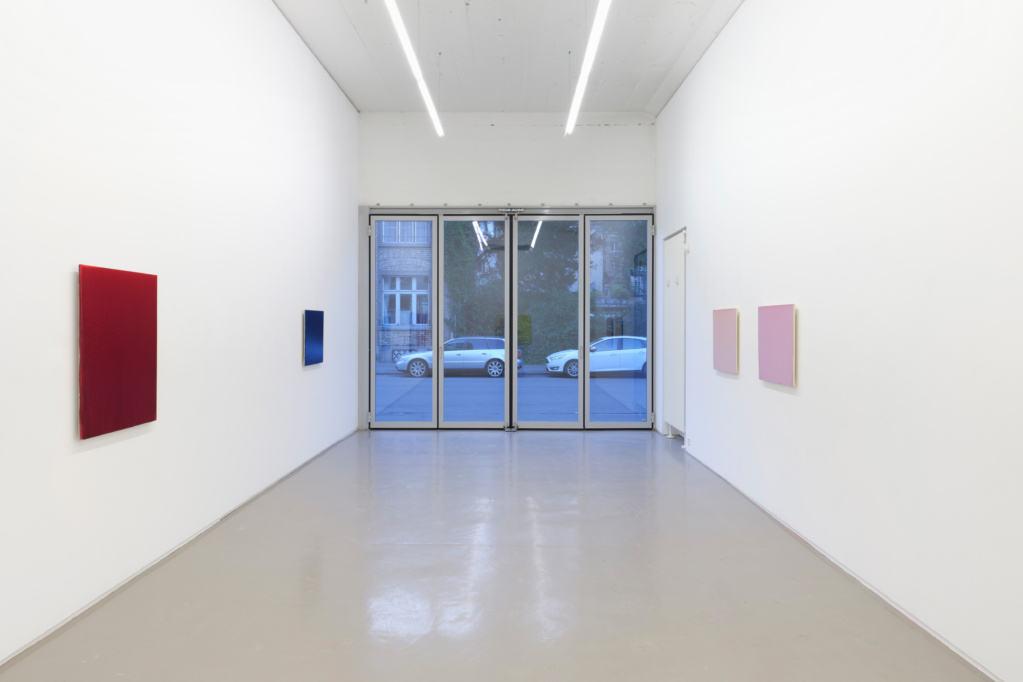 Exhibition view • Joseph Marioni «liquid light - portraits of color», 2022